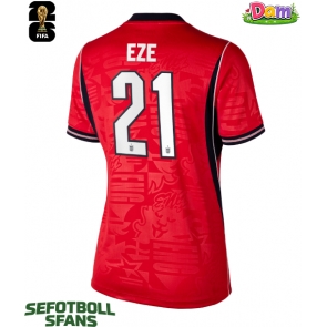 England Eberechi Eze #21 Bortatröja Kvinnor VM 2026 Kortärmad